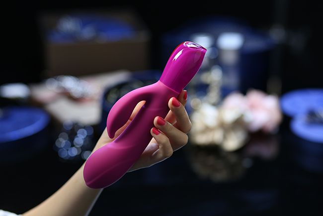 Hop to it and tickle your fancy with the Key® by Jopen® - Ce... Key - Ceres Dual Action Rabbit - Pink photo-8
