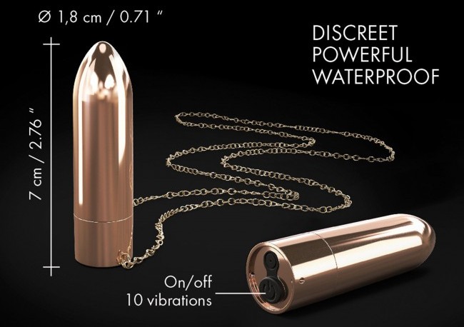 For celebrating its 40 years of Lust, Dorcel has decided to ... Dorcel - Discreet Pleasure Bullet - Gold photo-6