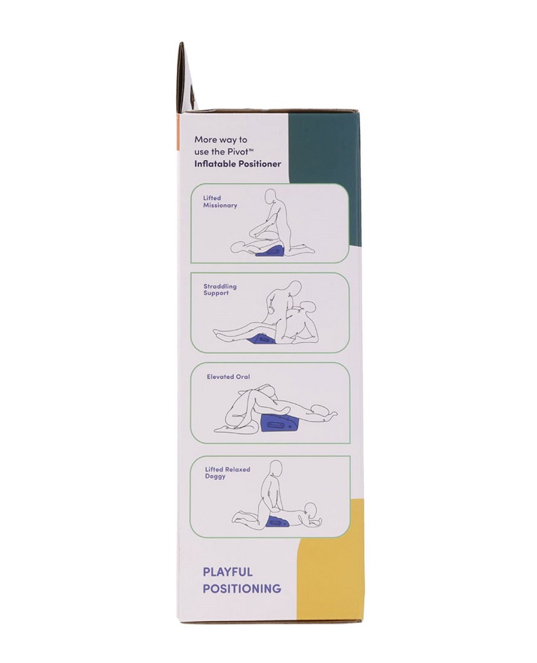 Experience versatility and support at every angle with the P... Sportsheets - Pivot Inflatable Positioner - Black photo-5