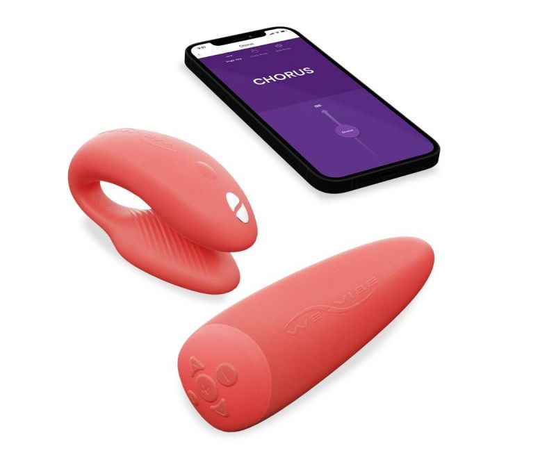 Two become one – the only remote controlled couples toy that... We-Vibe - Chorus - Crave Coral photo-2