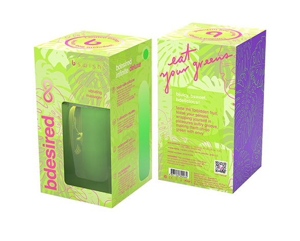Indulge in the tantalizing delight of our bdesired infinite ... B Swish - Infinite Bdesired Vibrator - Paradise Green photo-8