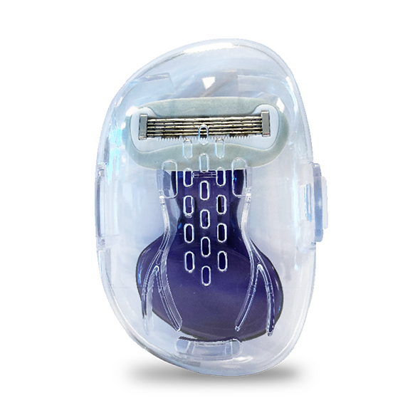 Especially designed for the pubic zone. Therefor also suitab... Gentl - Man Razor - Blue photo-5