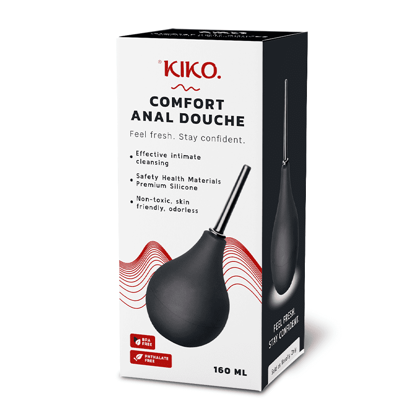 對於那些在肛交前尋求乾淨、自信和舒適體驗的人來說,KIKO 舒適肛門沖洗器是必備品。其簡單而有效的設計讓初學者和經驗豐富... KIKO - 舒適肛門沖洗器 照片-11