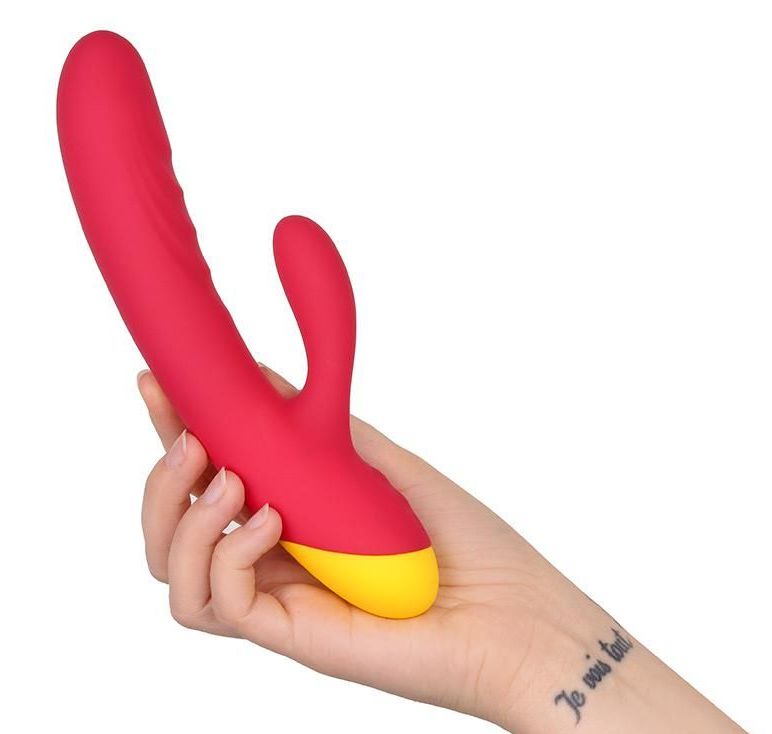 我們想通知您,適用於 Wow Tech 產品(ROMP、Womanizer、We-Vibe、Arcwave)的充電器適配... Romp - Jazz 兔子按摩棒 - 紅色 照片-2