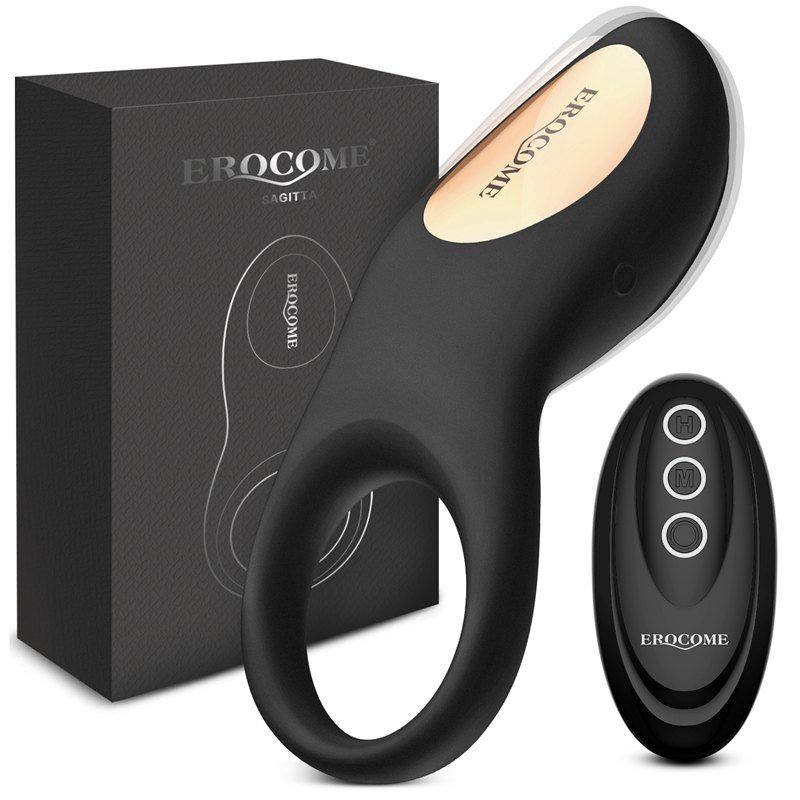 Erocome - 天箭座 遙控震動持久環 - 黑色 Erocome - 天箭座 遙控震動持久環 - 黑色 照片-10