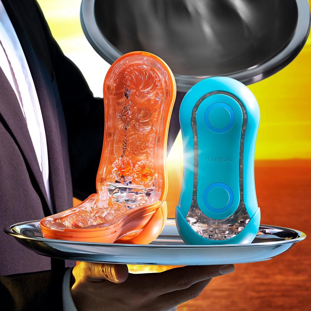 With the new design of orb structure, the elastic orbs wrapp... Tenga - Flip ORB Pastaio - Sunset Orange photo-7