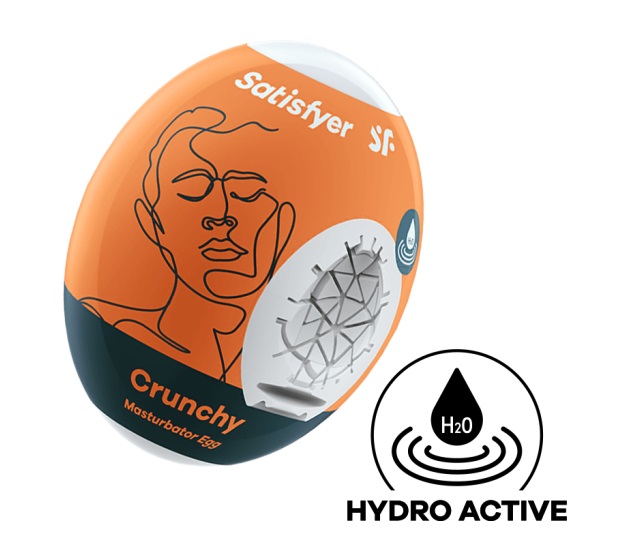 Satisfyer Crunchy 自慰蛋讓您隨時保持興奮。 這款自慰器僅供一次性使用:其設計為蛋形,低調,非常適合在旅... Satisfyer - 飛機蛋 - Crunchy 照片-3