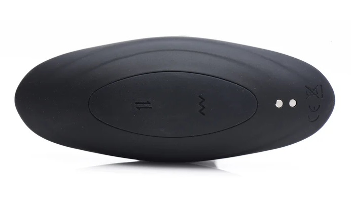 Treat your ass to a plug that vibes and thrusts! Ergonomical... Thunderplugs - Thrusting Vibro Plug - Black photo-5