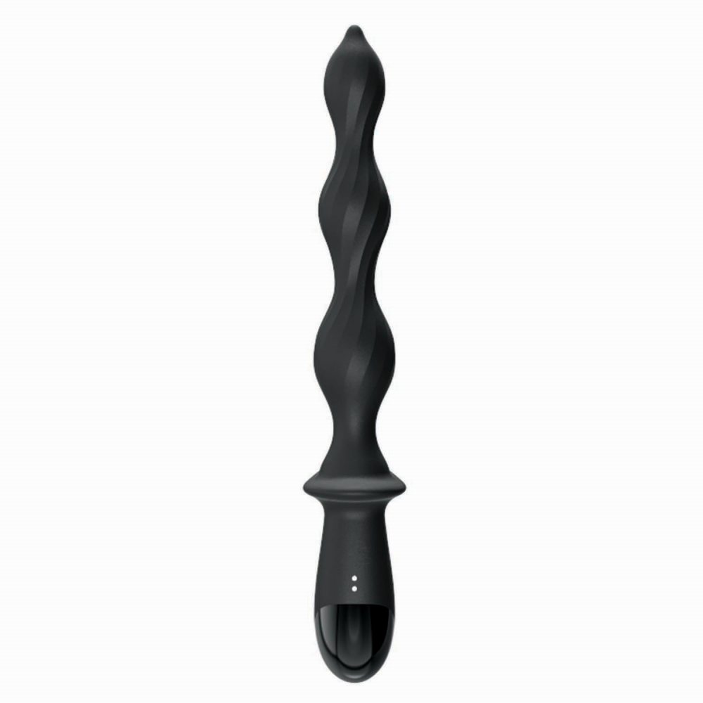 Ready to take your backdoor play to exciting new depths? Mee... Nasstoys - Deep Dive Vibro Beads - Black photo-3