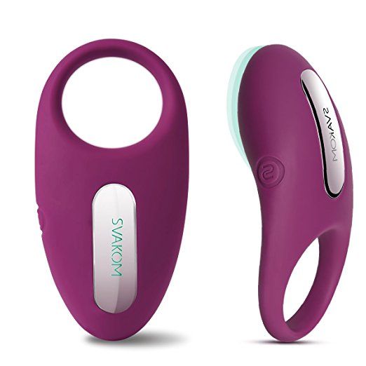 Allow SVAKOM to introduce Winni: a vibrating ring designed f... SVAKOM - Winni Remote Control Vibro Ring - Violet photo-5