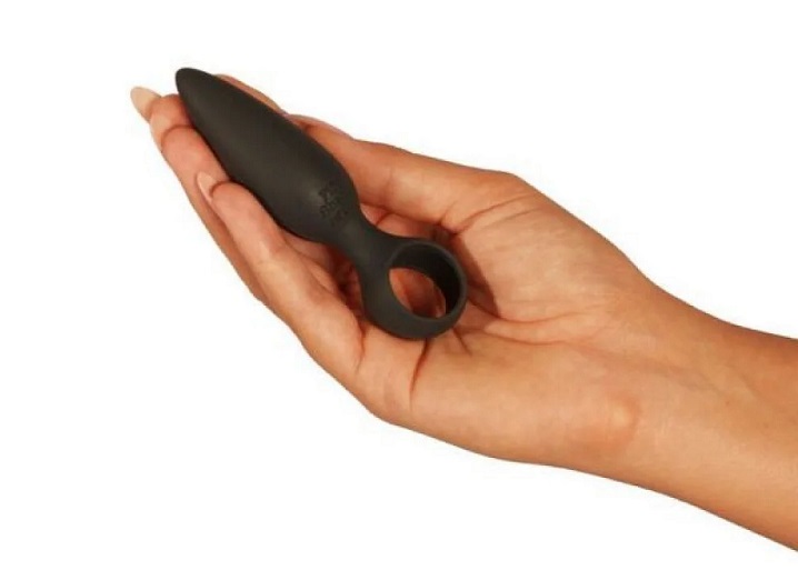 Made from smooth silicone with a firm-yet-flexible form, the... Fifty Shades of Grey - Something Forbidden Butt Plug - Black photo-2