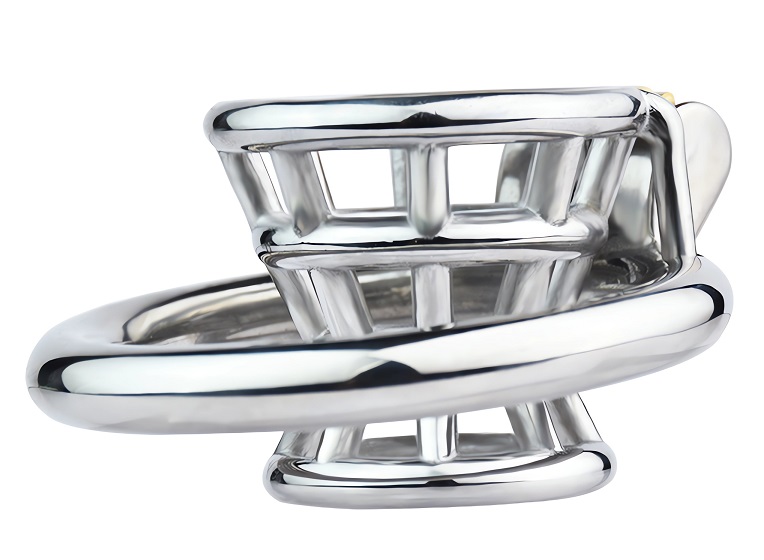 Material: 304 Stainless steel
Cage size: 3.2*3.7cm
Ring inne... FAAK - Chastity Cage 200 - Silver photo-6