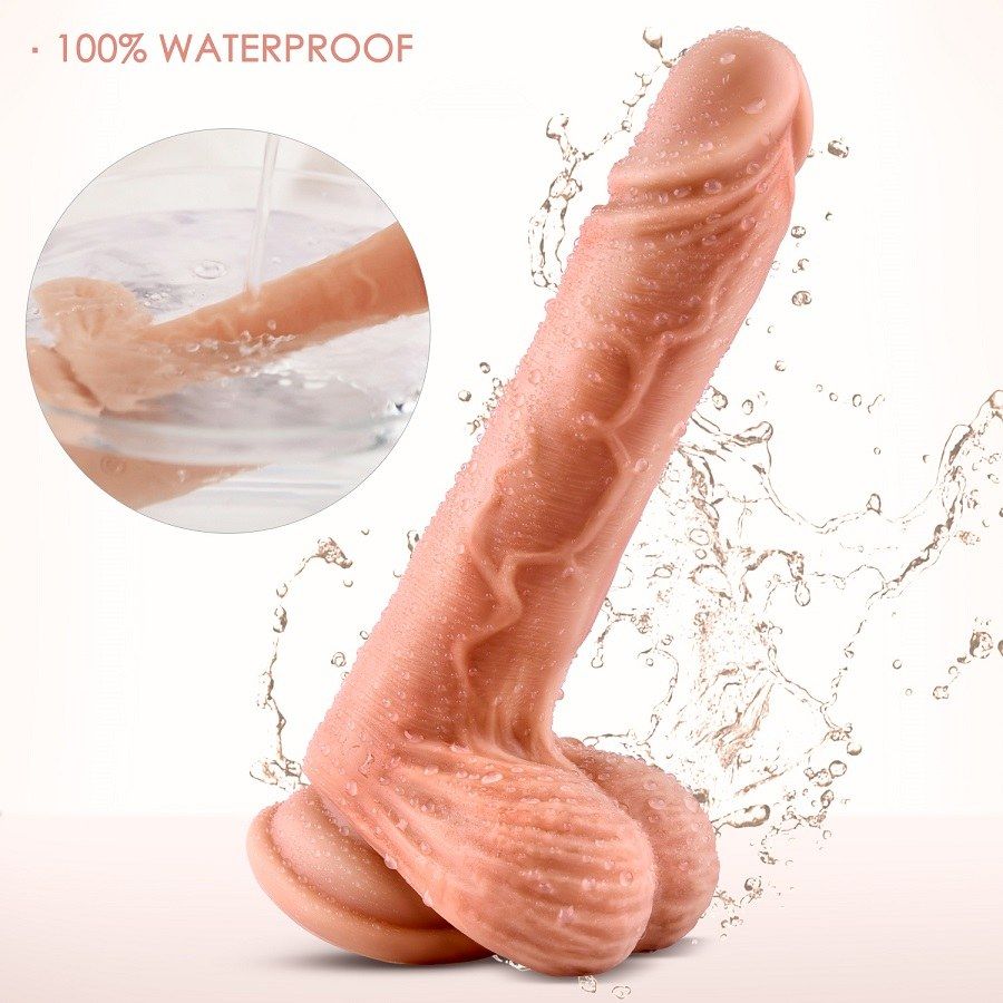 This realistic Erocome Hercules Heating Rotating and Vibrati... Erocome - Hercules - Vanilla photo-11