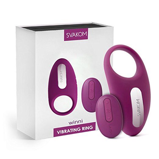 Allow SVAKOM to introduce Winni: a vibrating ring designed f... SVAKOM - Winni Remote Control Vibro Ring - Violet photo-15