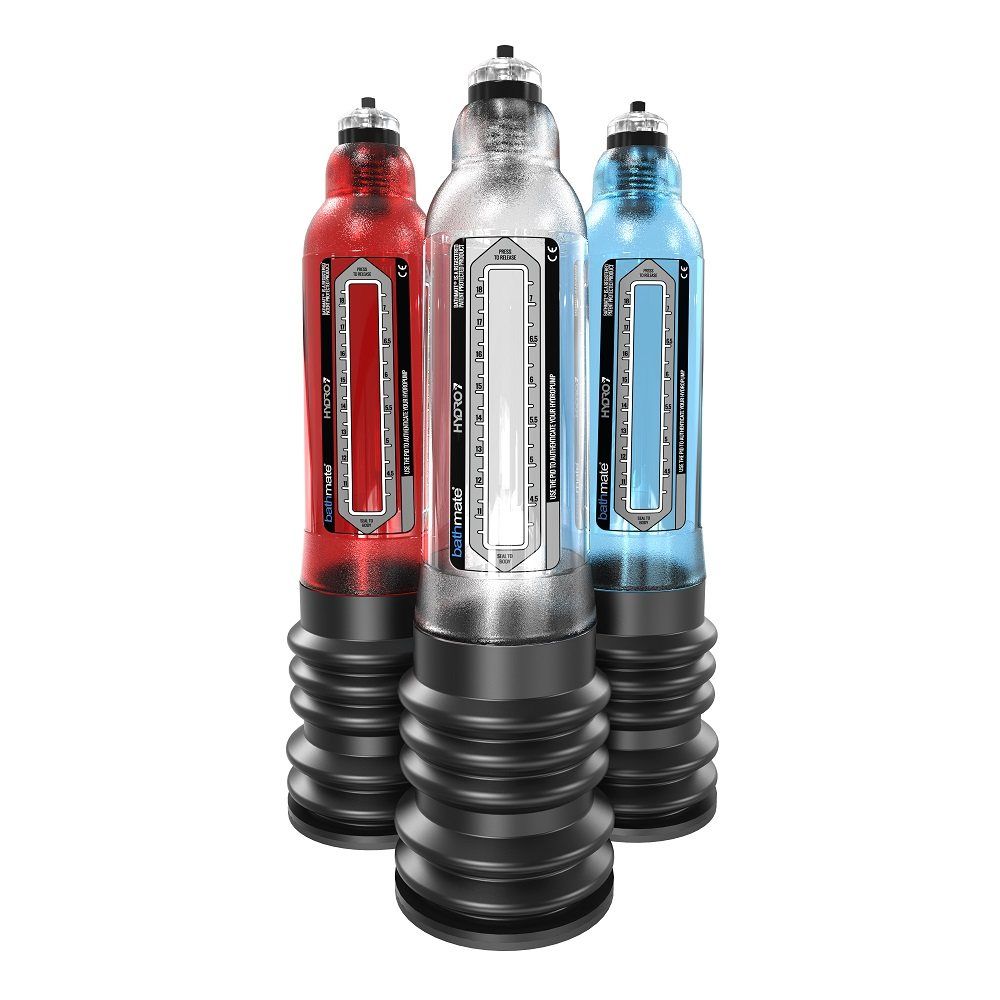 Designed for a penis size of 5-7" when erect, the Hercu... Bathmate - Hydro 7 - Clear photo-8