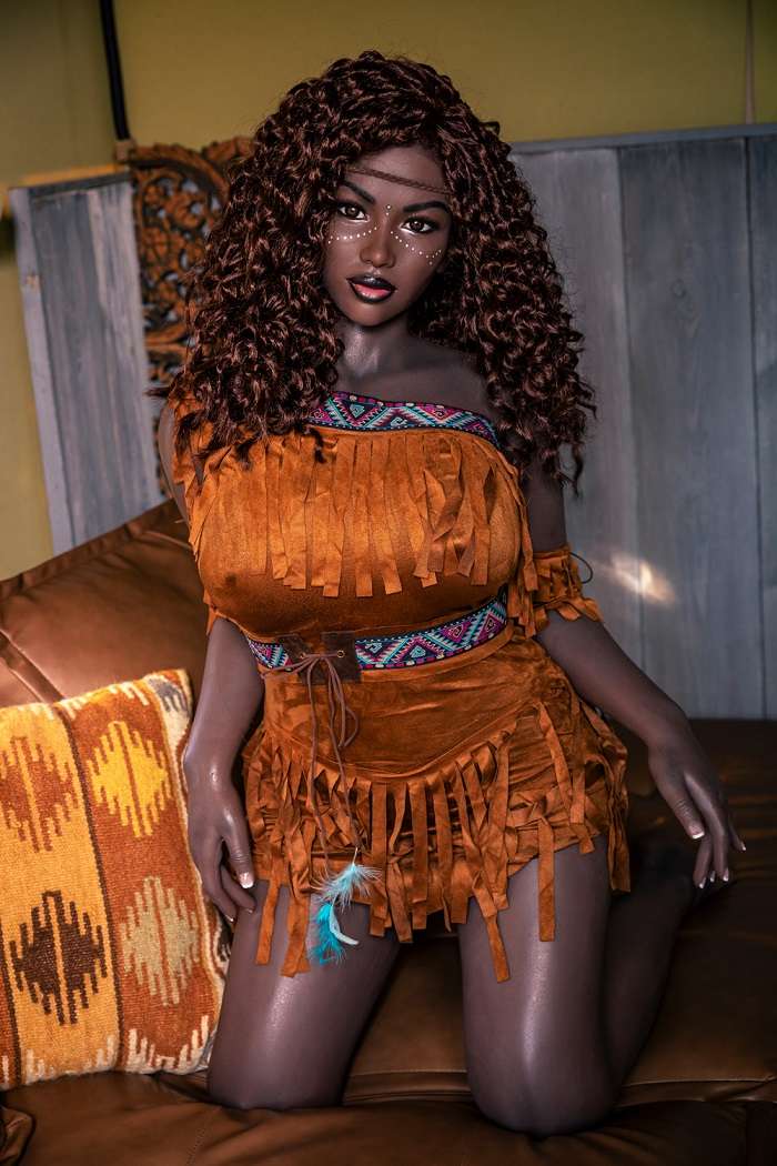 To check the sample of realistic doll visit our showroom.
... Takiyah Ebony Curvy Realistic Sex Doll, Black Skin, Soft Silicone 156 cm (5'1 ft) photo-7