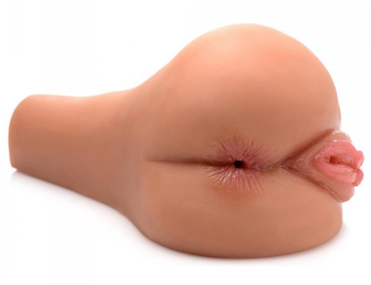 Ride Mia sidesaddle tonight with this juicy masturbator! Enj... Mistress - Sidesaddle Mia Juicy Masturbator - Flesh photo-4