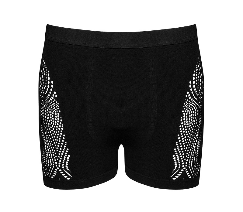 Is classic combined with a bit of spice definitely your styl... Obsessive - M103 Boxers - Black - S/M/L photo-6