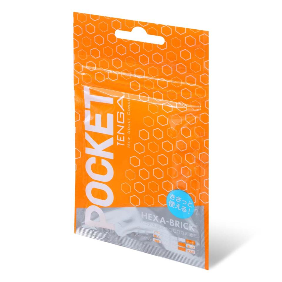 新登場的「POCKET TENGA」,正如它的名字一樣,可以輕鬆攜帶在你口袋的TENGA,以及「TENGA EGG」推出... Tenga - 口袋型自慰套 蜂巢紋 照片-2