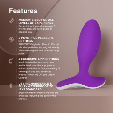 Lelo - Surfer Originals APP Prostate Massager - Purple 照片