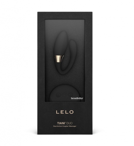 Lelo - Tiani Duo 情侶共震器 連遙控 - 黑色 照片