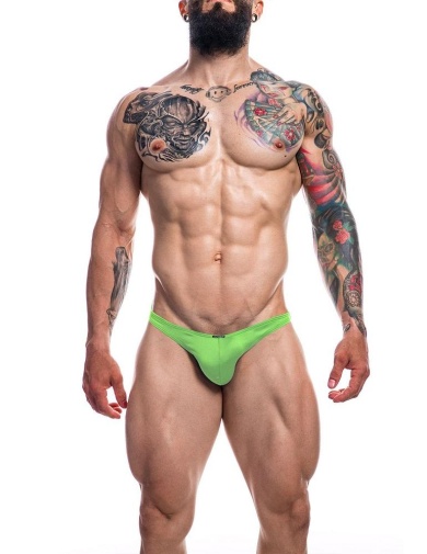 Cut4men - Classic Male Thong - Green - M photo