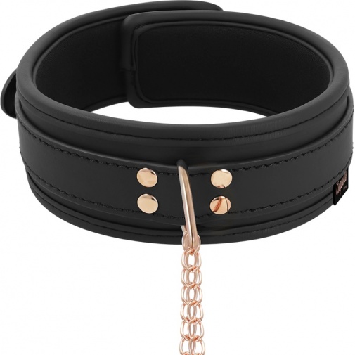 Coquette - Chic Desire Collar w Nipples Clamps - Black photo