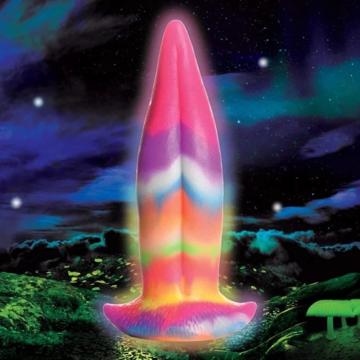 Creature Cocks - Glow Unicorn Kiss Dildo - Rainbow photo