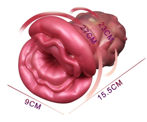 FAAK - Giant Mouth Flower Masturbator - Pink photo