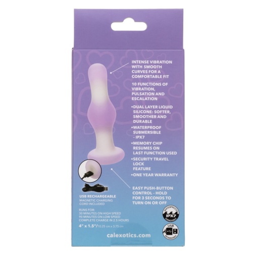 CEN - Lavender Haze Bulb Vibro Plug - Purple photo