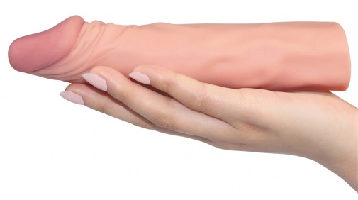 Lovetoy - X-Tender Penis Sleeve 7.5" - Flesh photo
