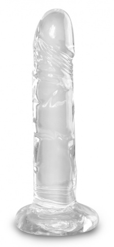 King Cock - 6" Cock - Clear photo