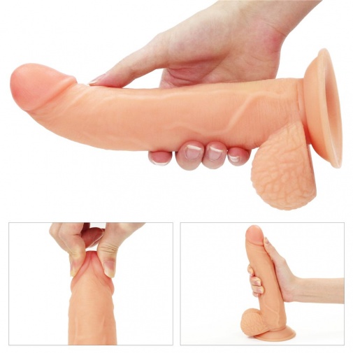Lovetoy - 8.5" Vibro Easy Strapon Set w Balls photo