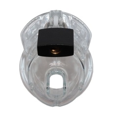 Locked in Lust - Vice Micro Chasity Cage - Clear photo