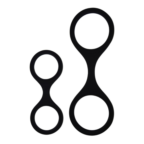 T-Best - Silicone Hand & Ankle Cuffs - Black photo