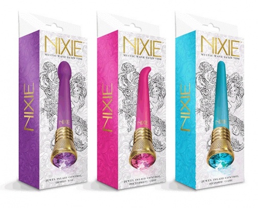 Nixie - Mystic Wave Classic 震动棒 - 海蓝宝石 照片