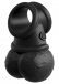 King Cock - Crown Jewels Weighted Balls - Black photo