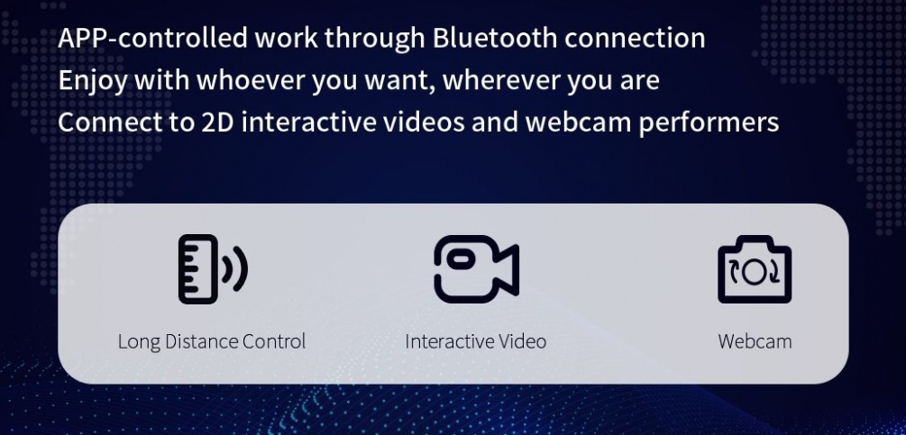 APP-controlled play through Bluetooth connection
Enjoy wit... SVAKOM - Alex Neo Thrusting Masturbator - Dark Blue photo-9