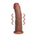 RealRock - 8" Vibro Curve Dildo - Caramel photo-3