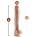 Dr. Skin - Dr. Michael 強力吸盤仿真假陽具 35cm - 肉色 照片-6