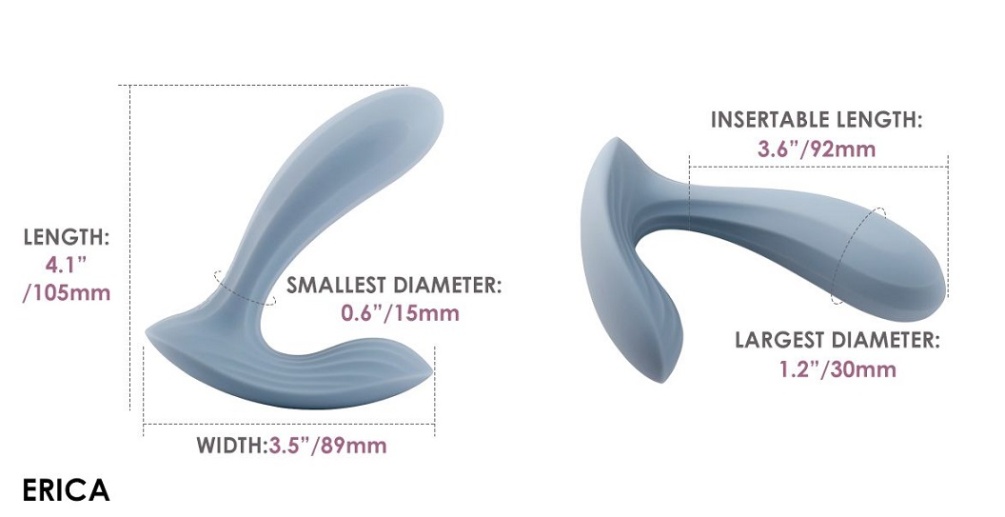 Everything rests at your fingertips. Connect with the SVAKOM... SVAKOM - Erica APP Wearable Vibrator - Romantic Rose photo-12