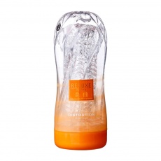 T-Best - Reluxe Alpha Distortion Hard Type Masturbator - Orange photo