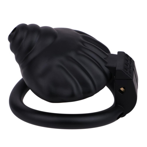 FAAK - Shell Resin Chastity Cage - Black photo