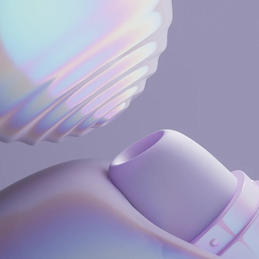 Zalo - Lia Suction Massager - Lavender Purple photo
