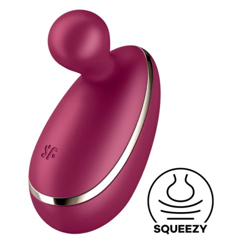 Satisfyer - Spot On 1 阴蒂刺激器 - 莓红色 照片