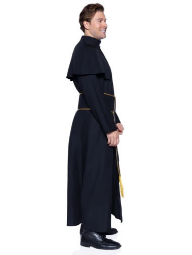 Leg Avenue - Priest Costume 2pcs - Black - XL photo