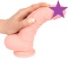 Medical Silicone - Curved Dildo w Balls 20cm photo-2