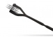 Sinner Gear - Wartenberg Wheel 3 Row - Black photo-3