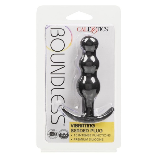 CEN - Boundless Vibro Beaded Plug - Black photo