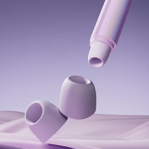 Zalo - Lia Suction Massager - Lavender Purple photo